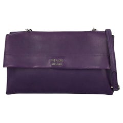 Prada  Women   Shoulder bags  Purple Leather 