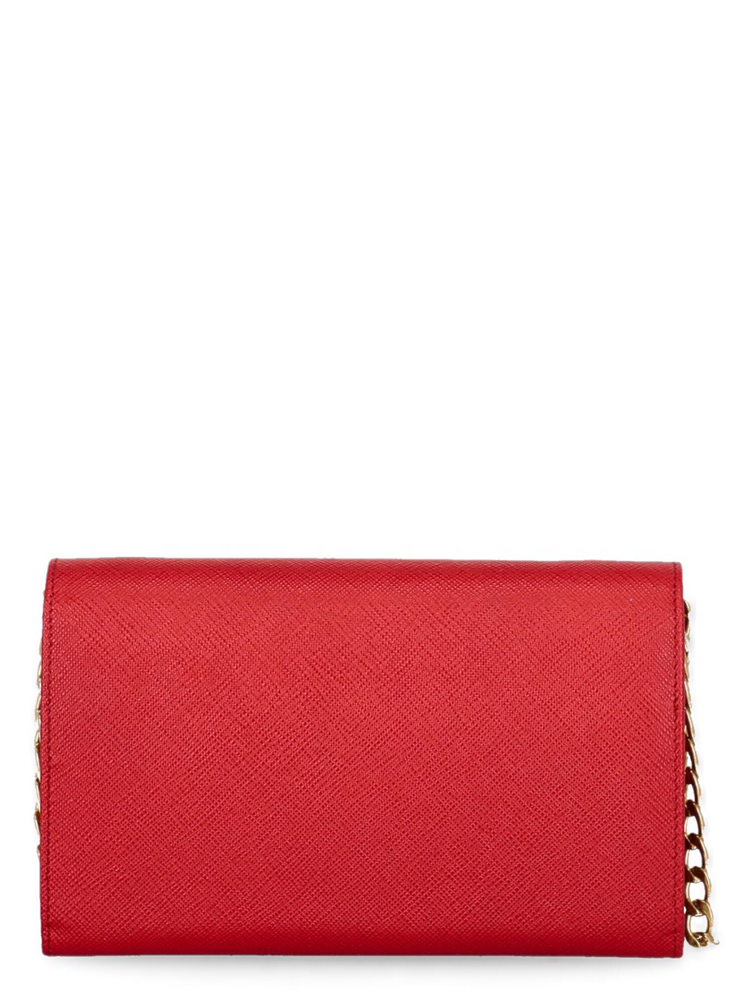Women's Prada  Women Shoulder bags Red Leather