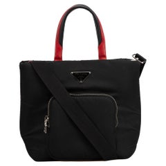 Prada Women's Black Cargo Convertible Bag