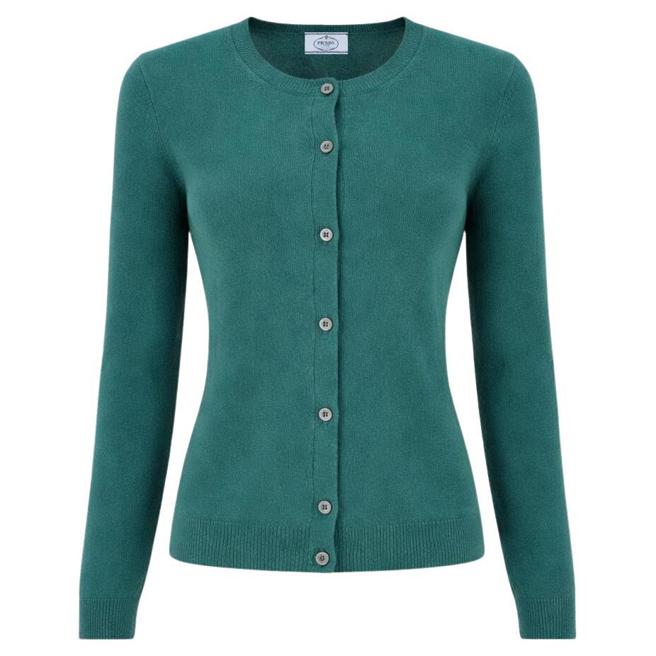 Prada Wool & Cashmere Blend Cardigan