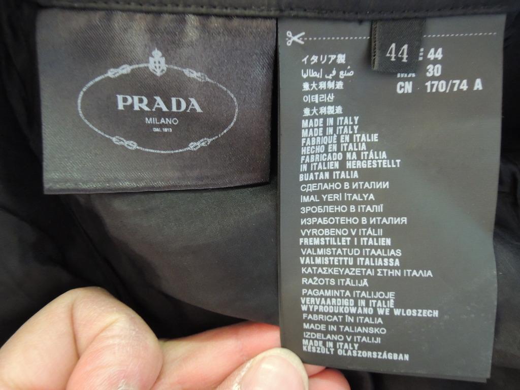 Prada Wool Check Skirt Suit For Sale 4