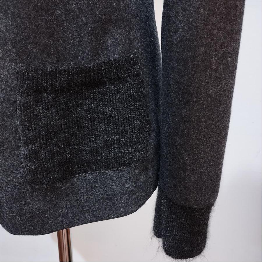 Prada Wool jacket size 46 In Excellent Condition For Sale In Gazzaniga (BG), IT