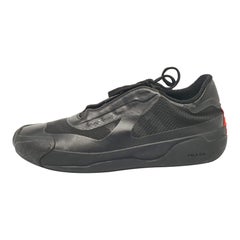 Prada x Adidas Black Nylon Luna Rossa Sneakers Size 36 2/3