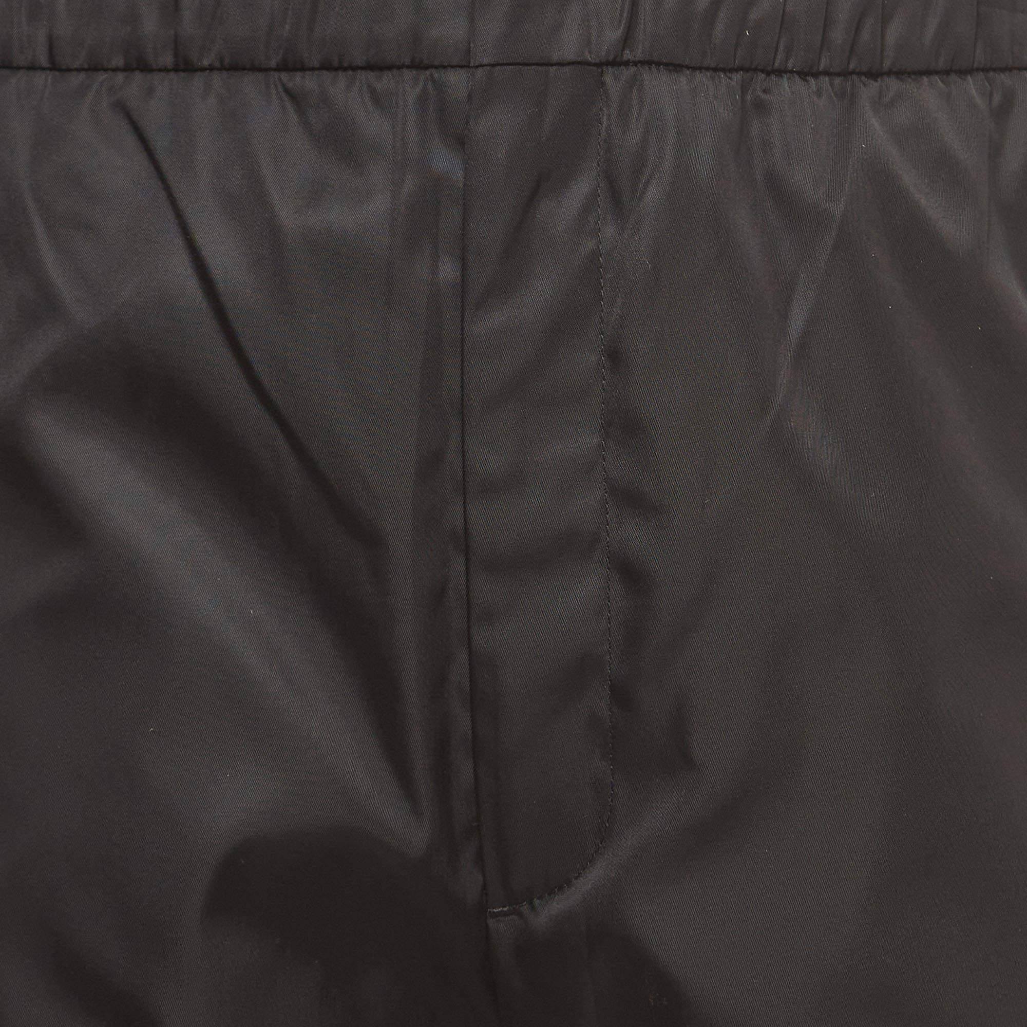 Prada X Adidas Black Re-Nylon Track Pants L 3