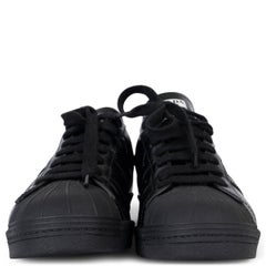 PRADA x ADIDAS Core black leather 2020 SUPERSTAR Sneakers Shoes 38.5