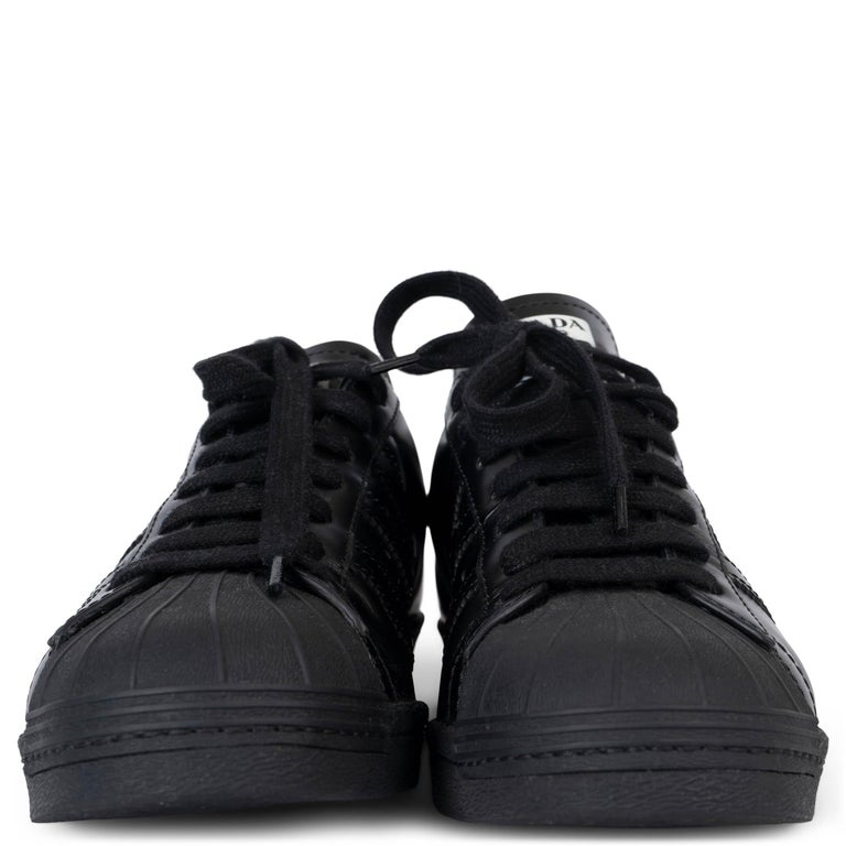 adidas gazelle silver green womens adidas Superstar Prada White Black — United Kicks