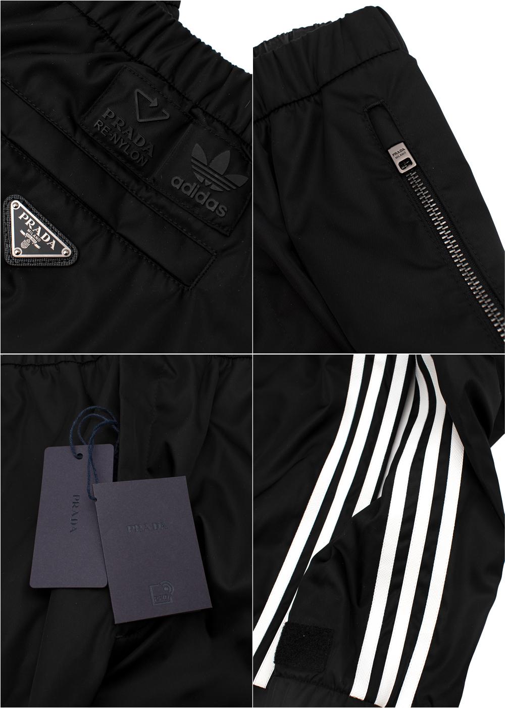 Prada x Adidas Re-Nylon Track Jacket & Joggers For Sale 4