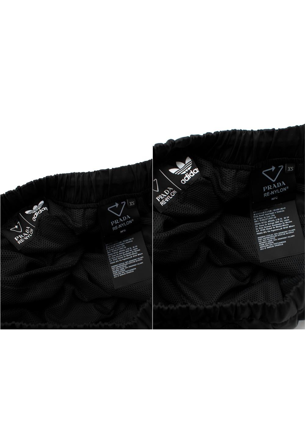 Prada x Adidas Re-Nylon Track Jacket & Joggers For Sale 7