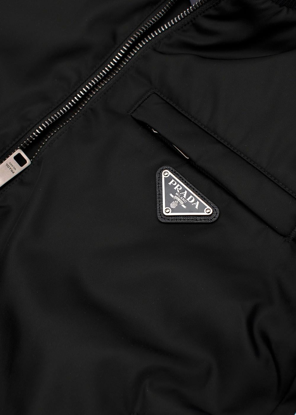 Prada x Adidas Re-Nylon Track Jacket & Joggers For Sale 1
