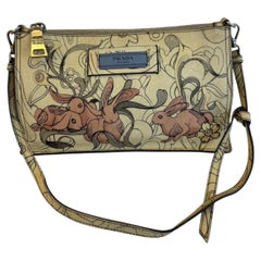 Pochette a tracolla stampata Prada x James Jean Bunny