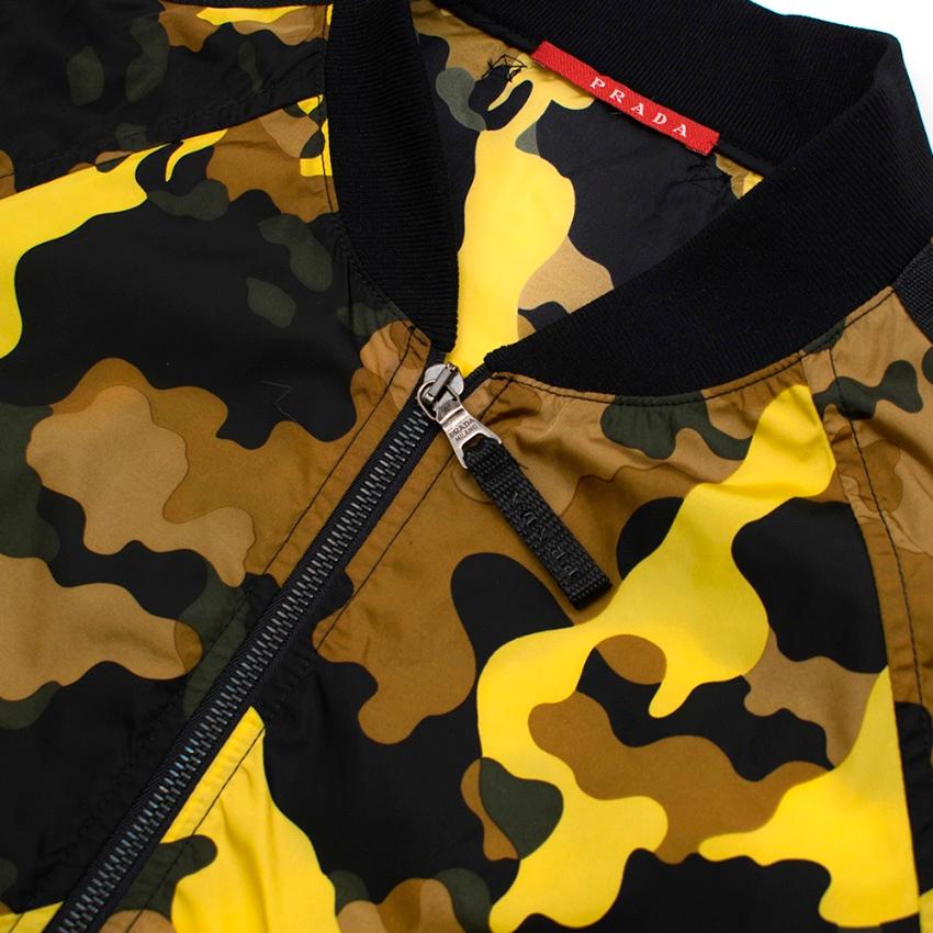 yellow camouflage jacket