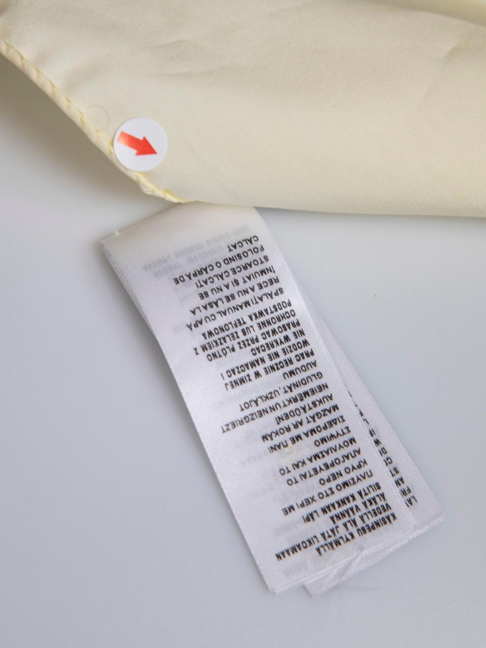 Prada Yellow FW22 Square Scarf For Sale 1