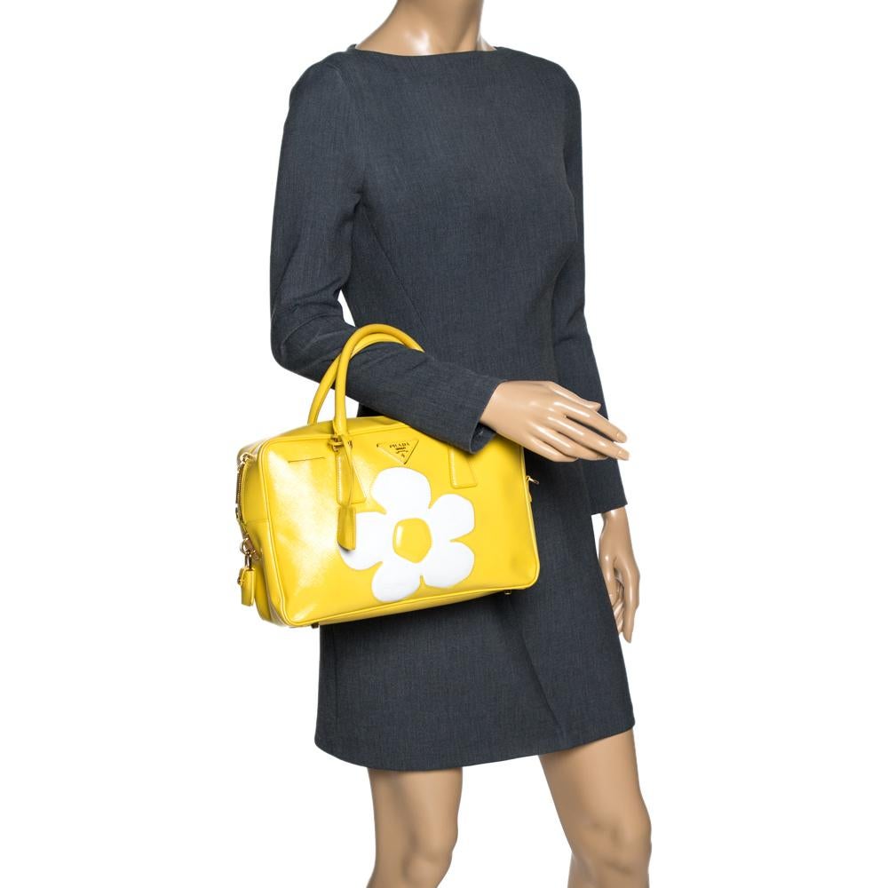 prada flower bag