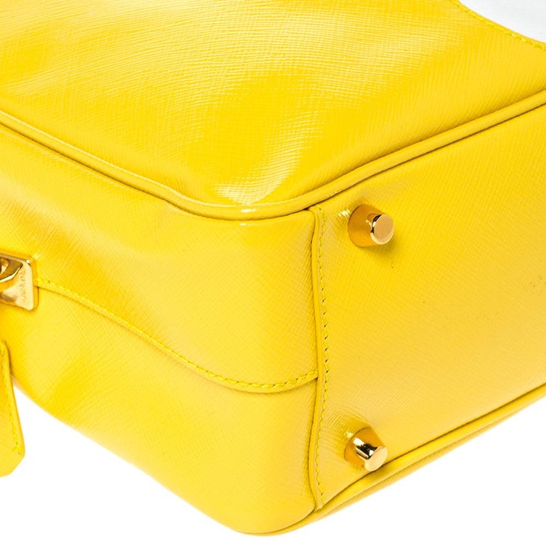 Prada * Handbag Yellow – AMORE Vintage Tokyo