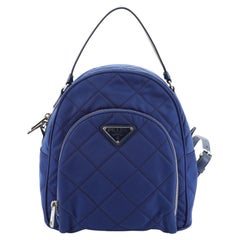 Prada Zaino Backpack Quilted Tessuto