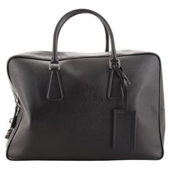 Prada Zip Around Briefcase Saffiano Leather Large