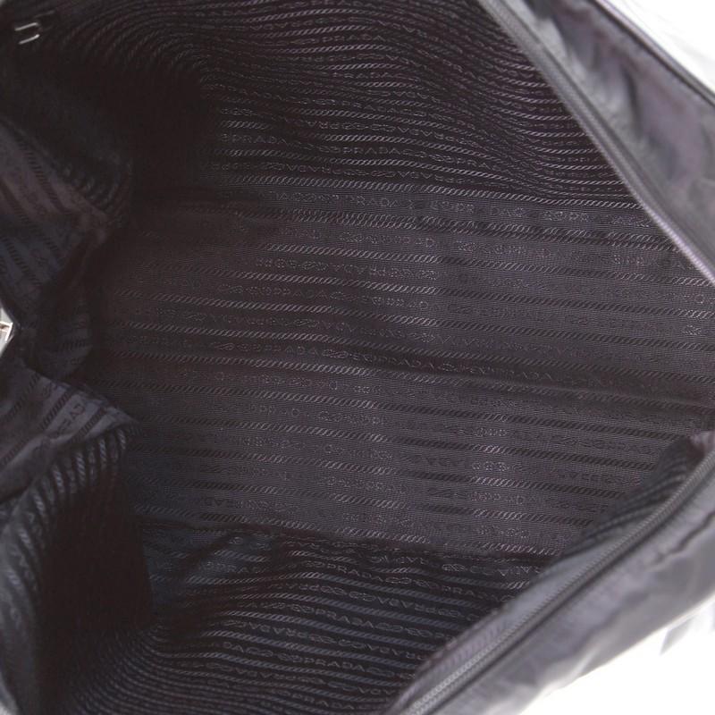 Women's or Men's Prada Zip Around Briefcase Tessuto with Saffiano Leather Large