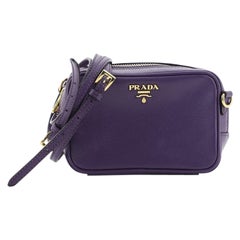 Prada Zip Crossbody Bag Saffiano Leather Mini