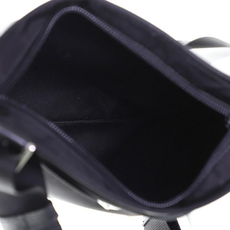 Prada Zip Messenger Bag Tessuto Medium 1