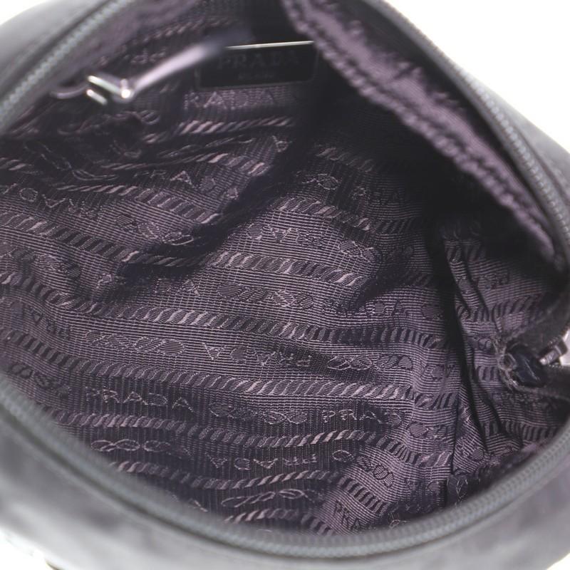 Prada Zip Pocket Wristlet Tessuto 1