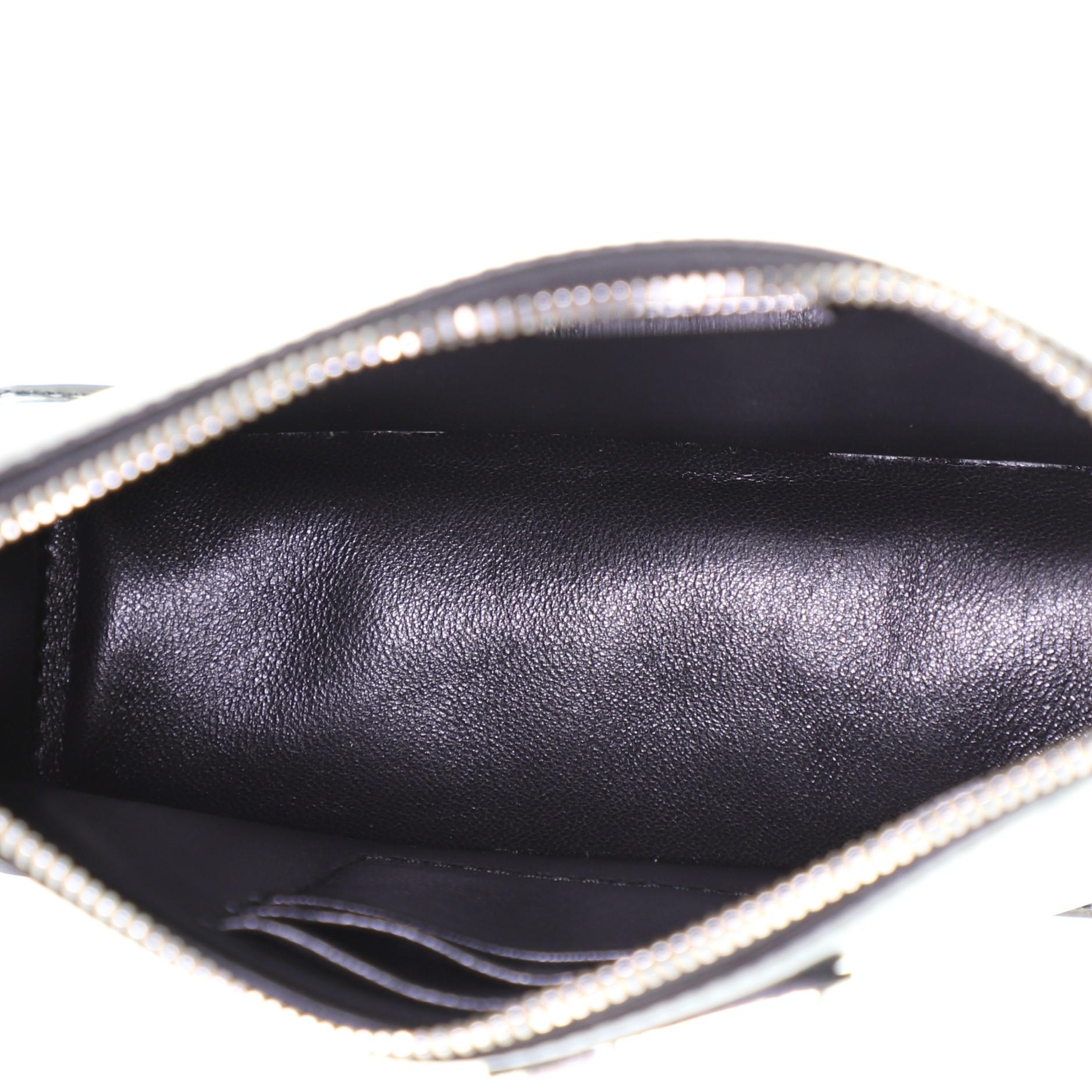 Black Prada Zip Shoulder Bag Spazzolato Leather Mini