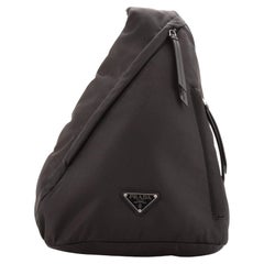Prada Zip Sling Backpack Re-Nylon