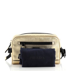 Prada Zip Waist Bag Saffiano Leather Small