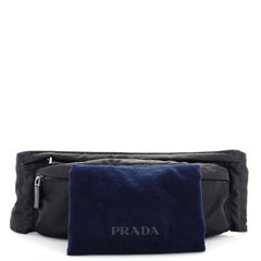Prada Zip Waist Bag Tessuto Medium