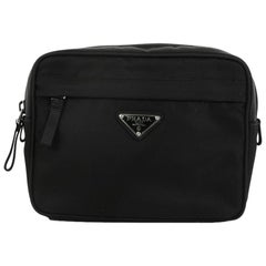 Prada Zip Waist Bag Tessuto Small
