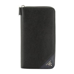 prada pocket organizer Prada Zippy Organizer Wallet Saffiano Leather