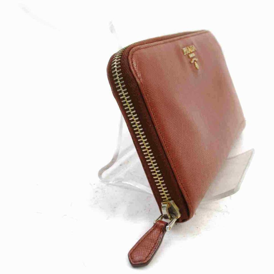 Prada Zippy Wallet Browns Leather 860339 3
