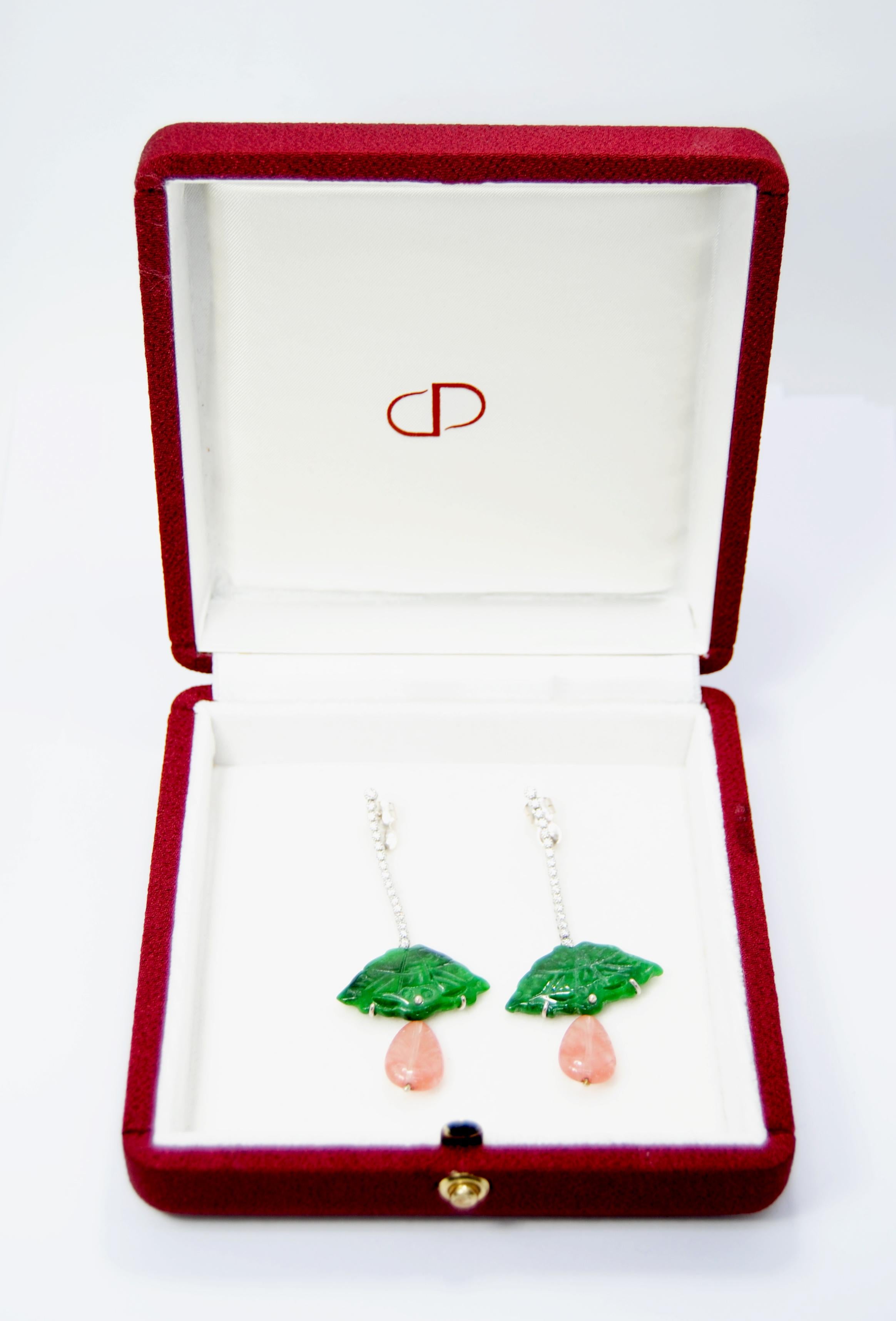 Pradera Design Diamond Earring In New Condition For Sale In Bilbao, ES