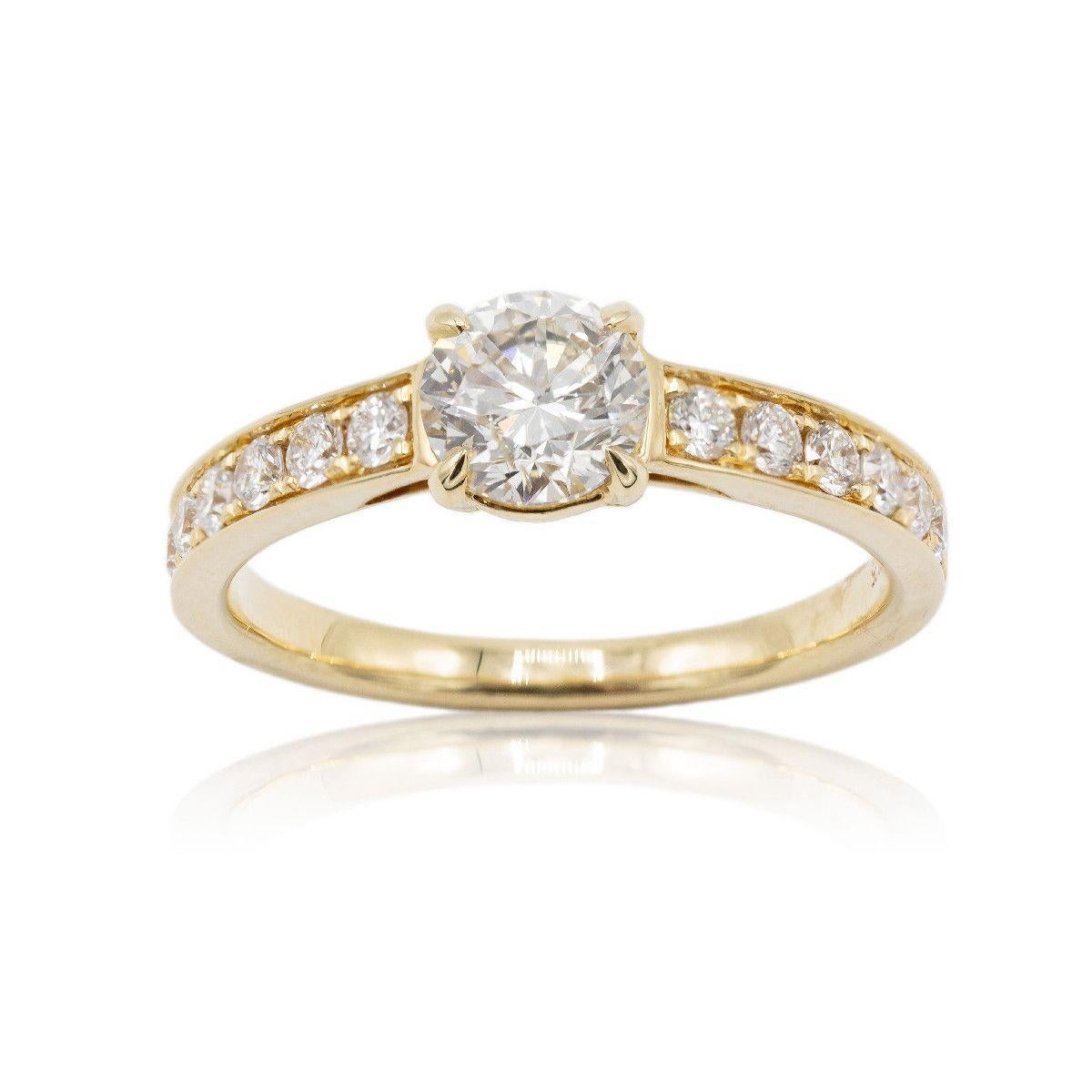 Pradera Joyas Anillo Oro Blanco 18k Con Diamantes en venta 13