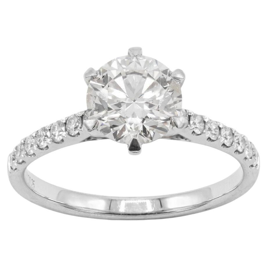 Pradera Joyas Anillo Oro Blanco 18k Con Diamantes en Nuevo estado para la venta en Bilbao, ES