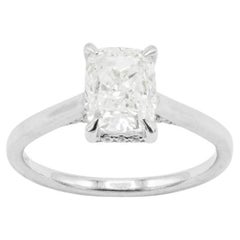 Pradera Jewels Bague en or blanc 18k avec diamants