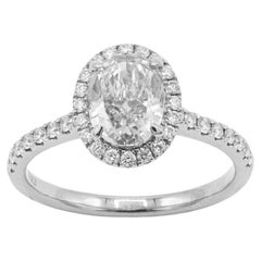 Pradera Jewels 18k Weißgold Ring mit Diamanten