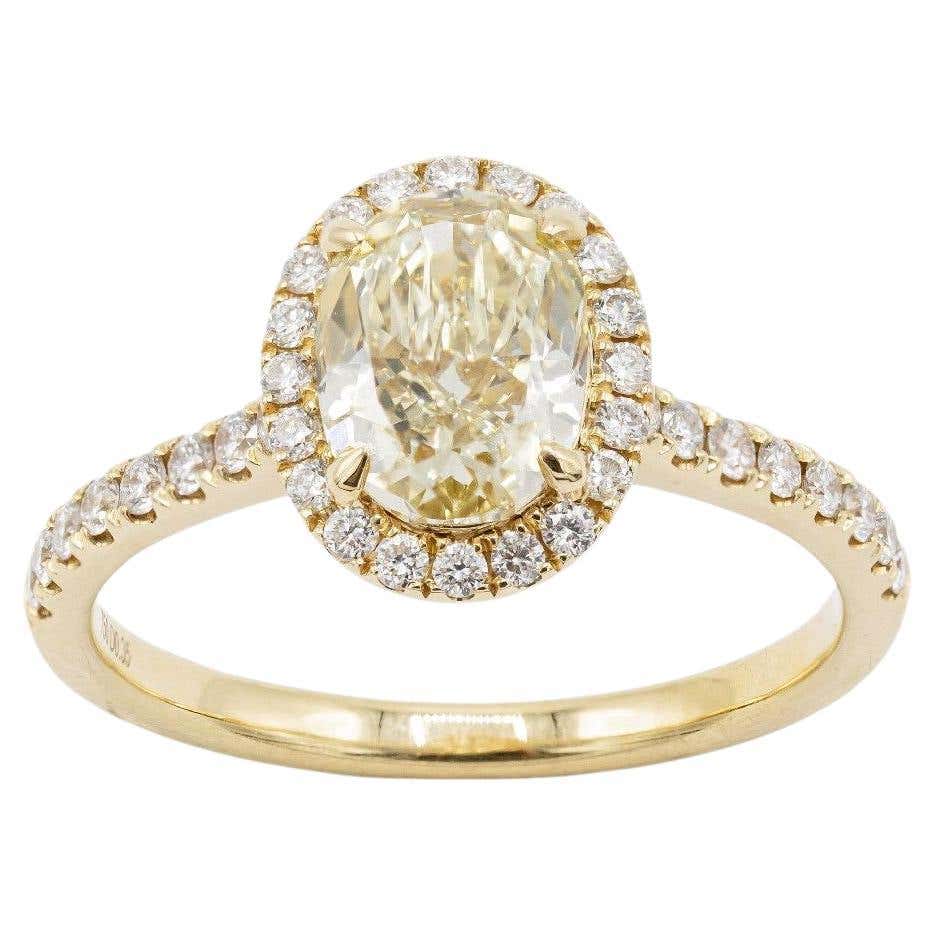 Ring Rader's White and Yellow Gold Ring 18K with Diamonds, Emerald and Blue and ...