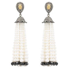 Pradera Jewell Orecchini Oro 18K Argento Diam CS