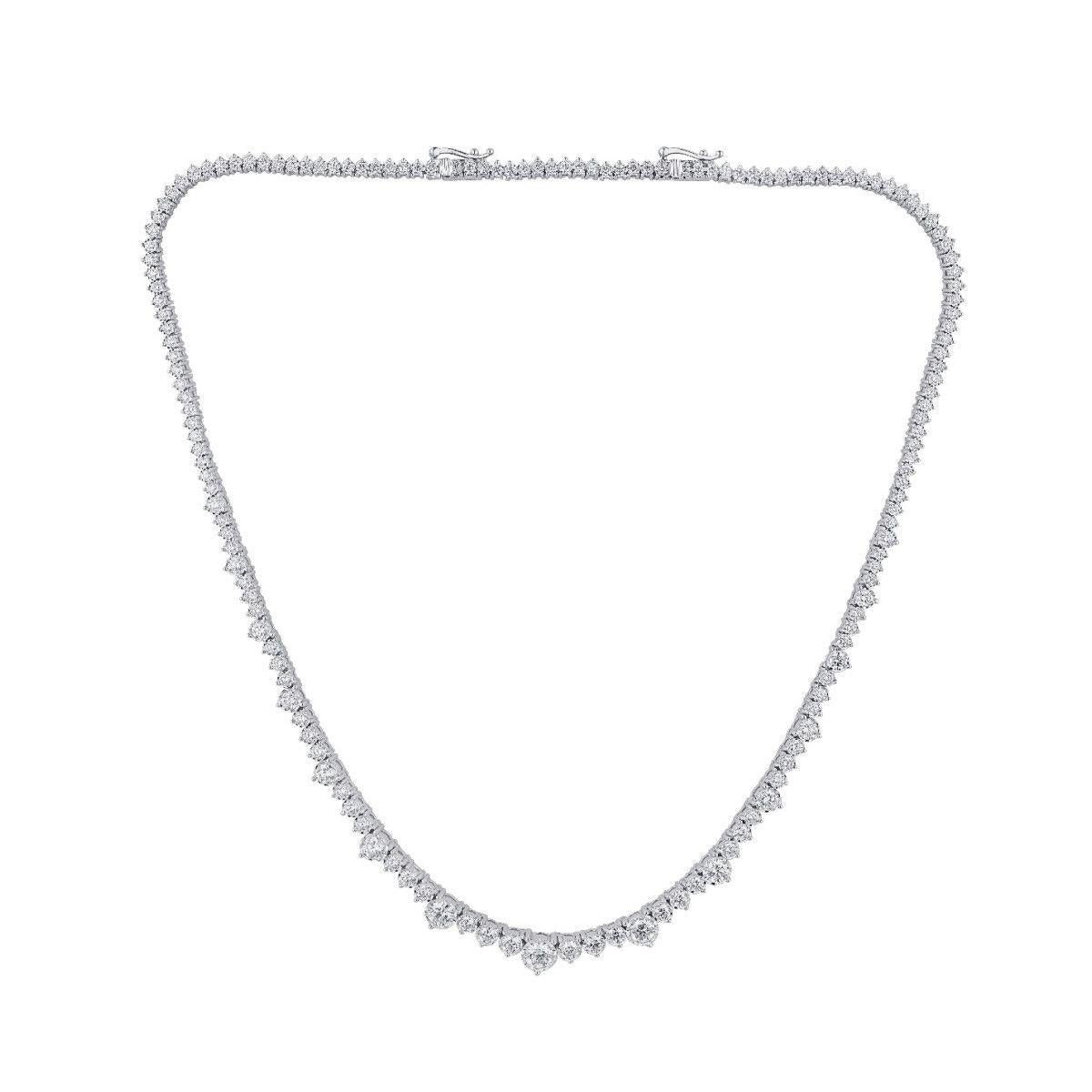 Uomo Pradera Jewels Bracciale senza tempo, oro bianco 18k e diamanti bianchi in vendita