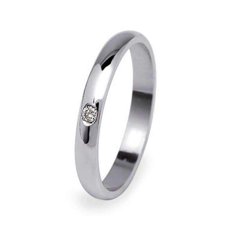 For Sale:  Pradera Platinum Wedding Band 4