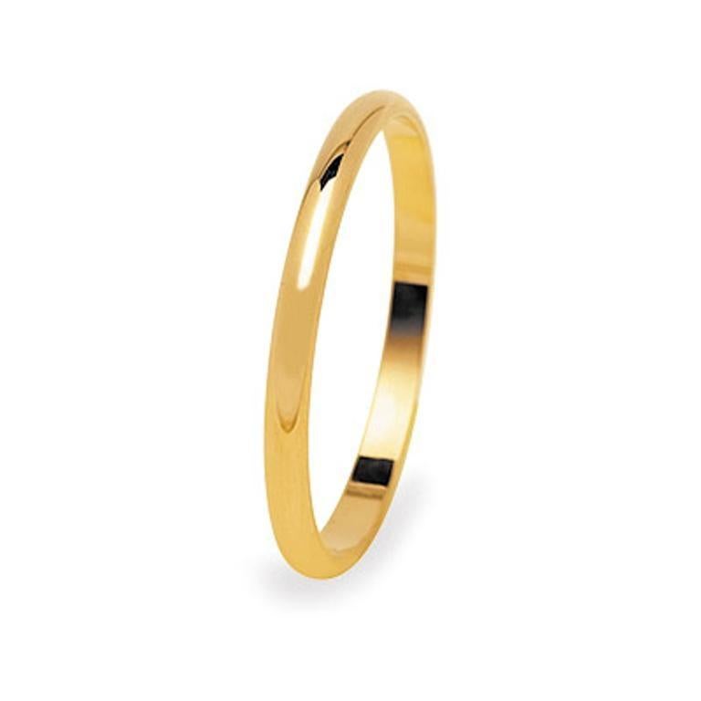 For Sale:  Pradera Swing Wedding Band in Yellow, Rose or White Gold 4