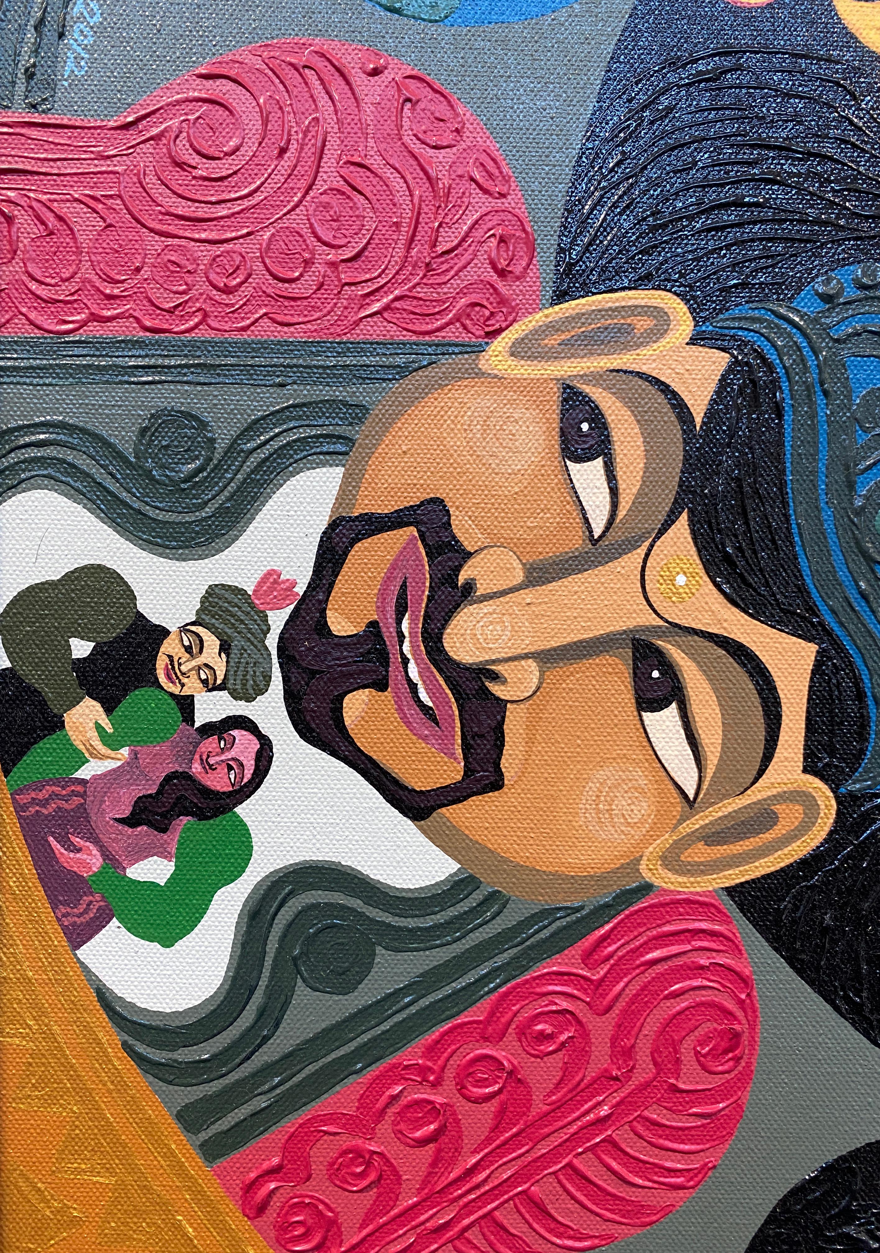 Mandala, Different Faces of Man For Sale 1
