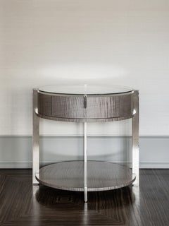 Praecipua Modern Round Side Table