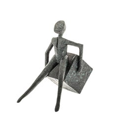 Pragma-Sculpure-Set aus 2 Buchstützen