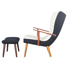 Pragstolen Lounge Chair and Ottoman by Ib Madsen + Acton Schubell