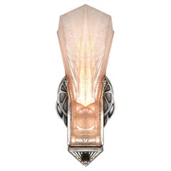 Antique Prague High Style Deco Sconce