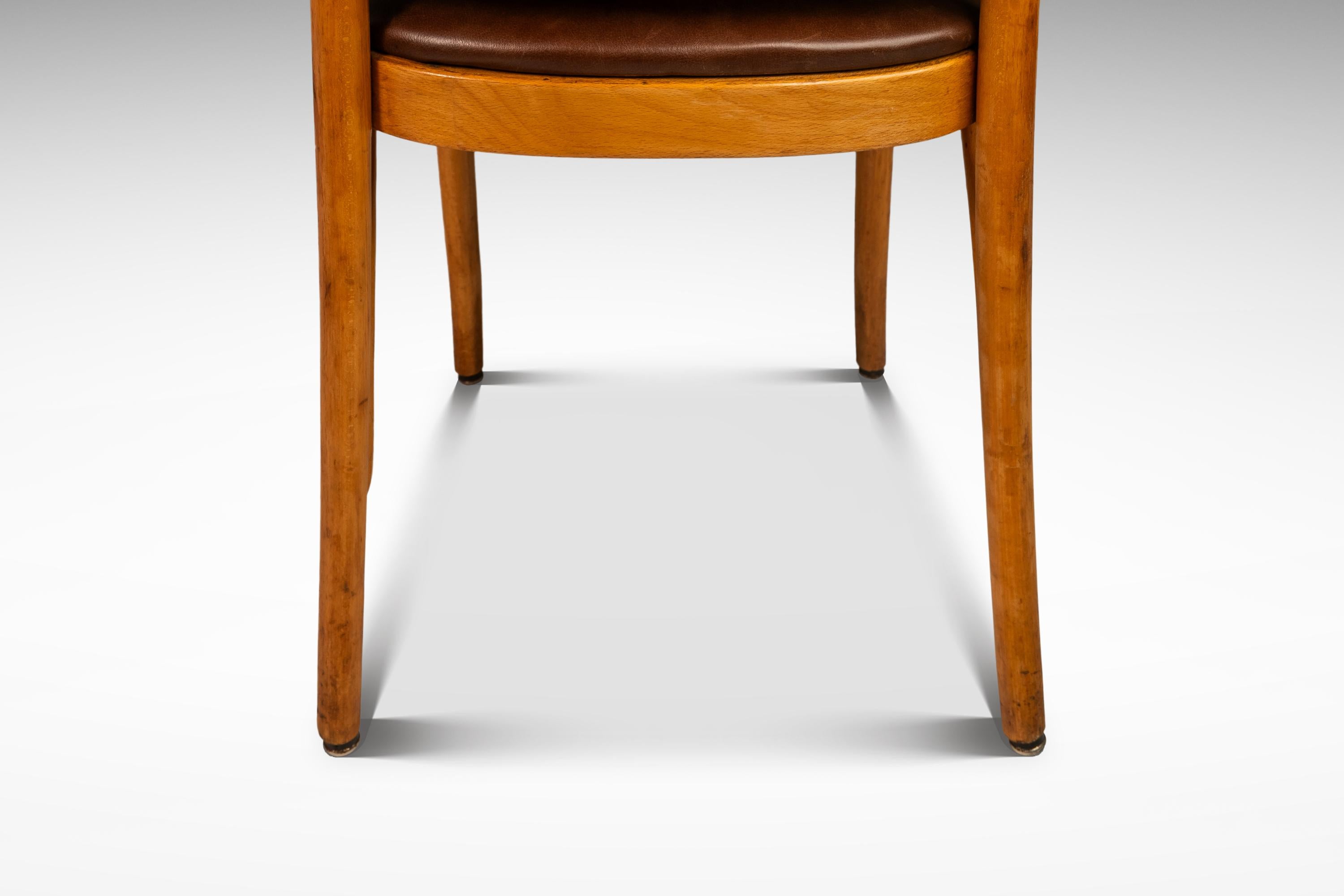 Chaise de salle à manger Prague Modèle 811 à la manière de Josef Frank, Stendig, États-Unis, années 1960 en vente 4