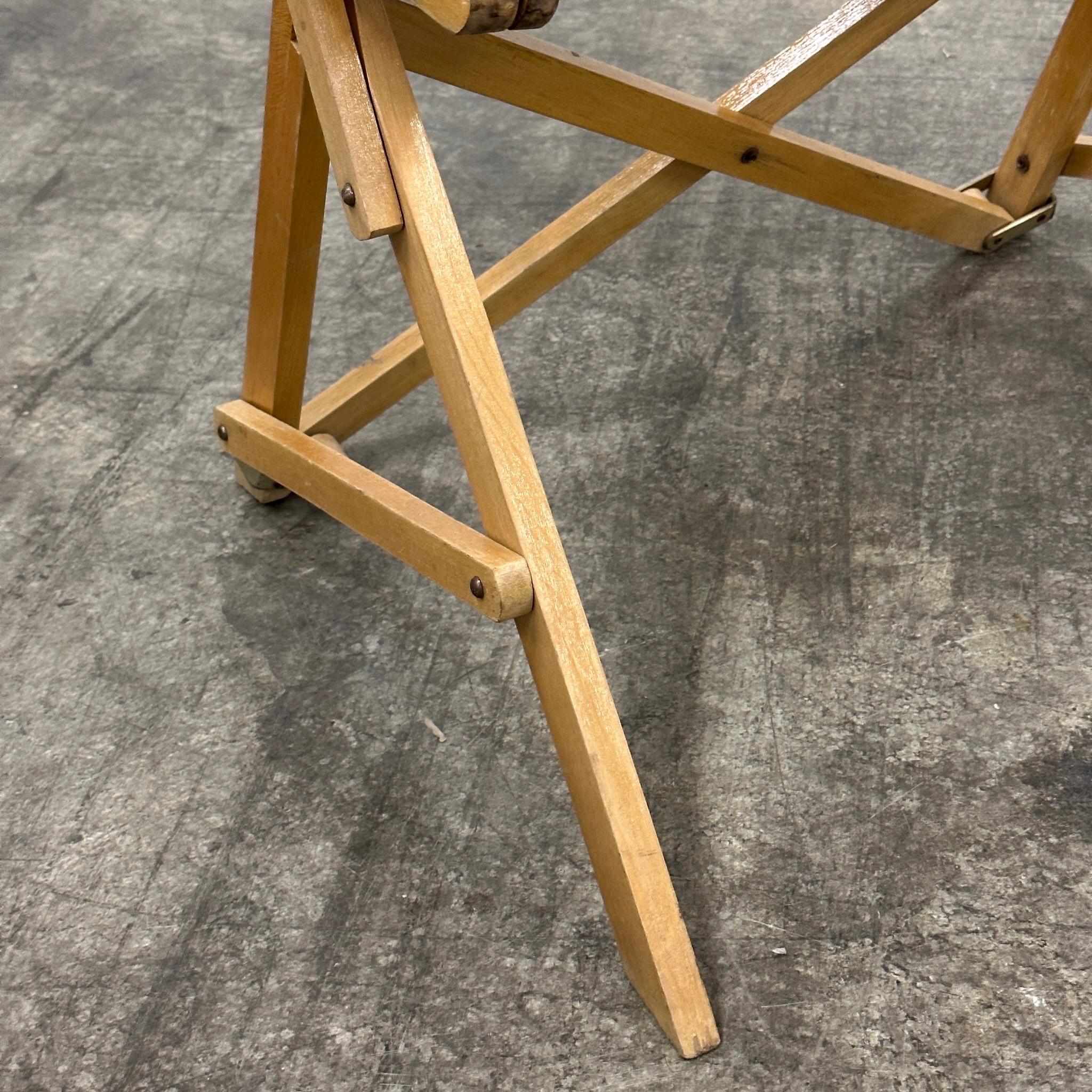 Praia Folding Chair by Pier Giacomo Castiglioni for Gavina For Sale 3