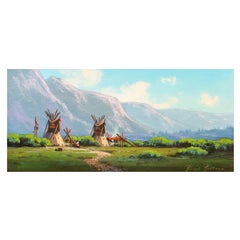 Pittura ad olio originale di Heinie Hartwig