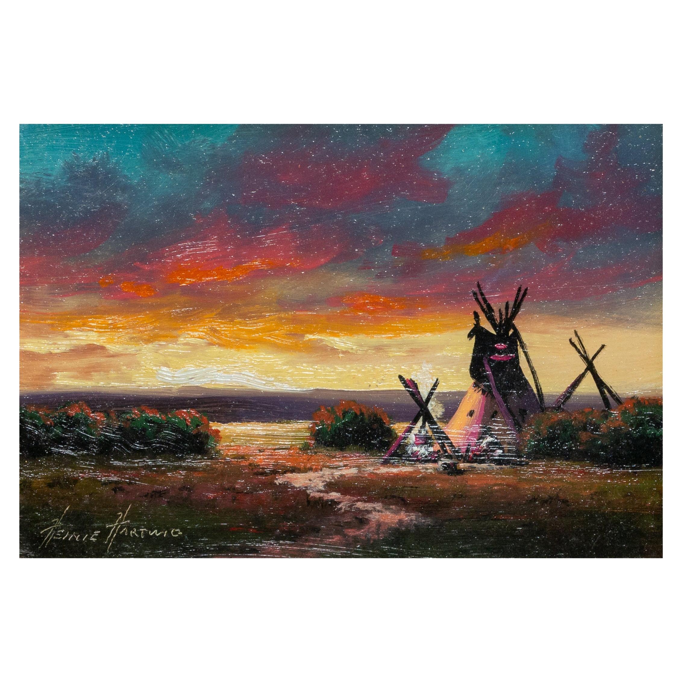 Pittura ad olio originale di Heinie Hartwig